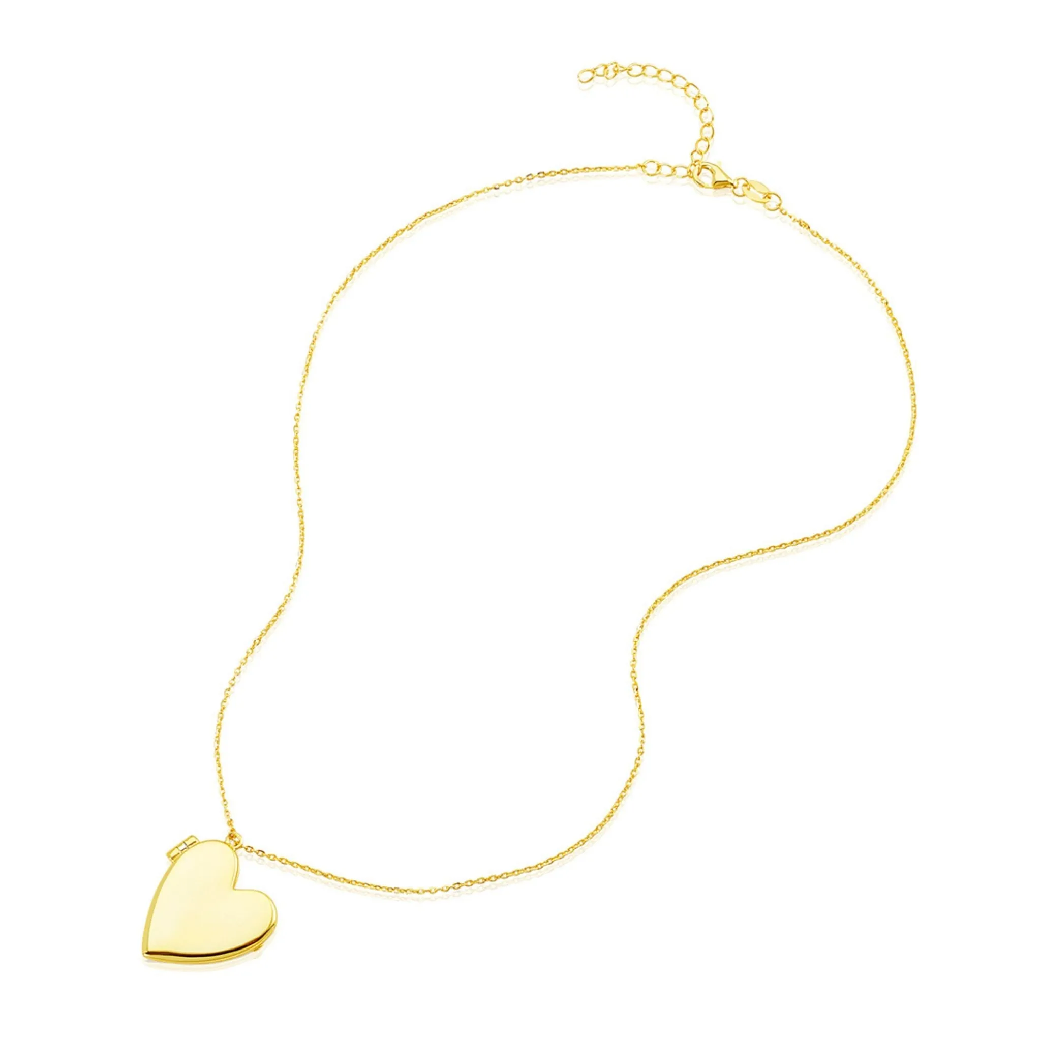 Adornia Heart Locket gold