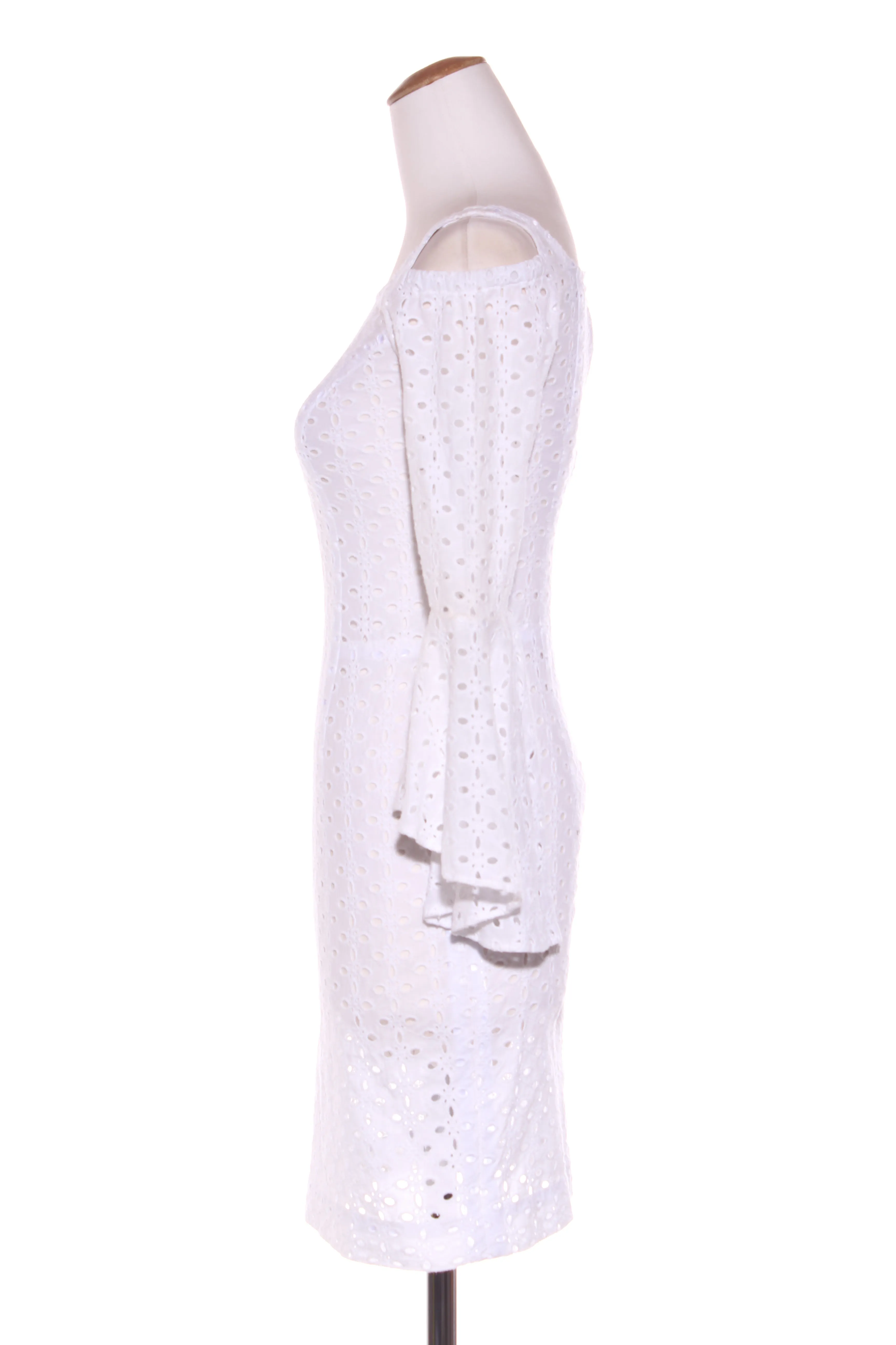 ADRIENNE WINKELMANN - Broidery flare sleeve dress! 8