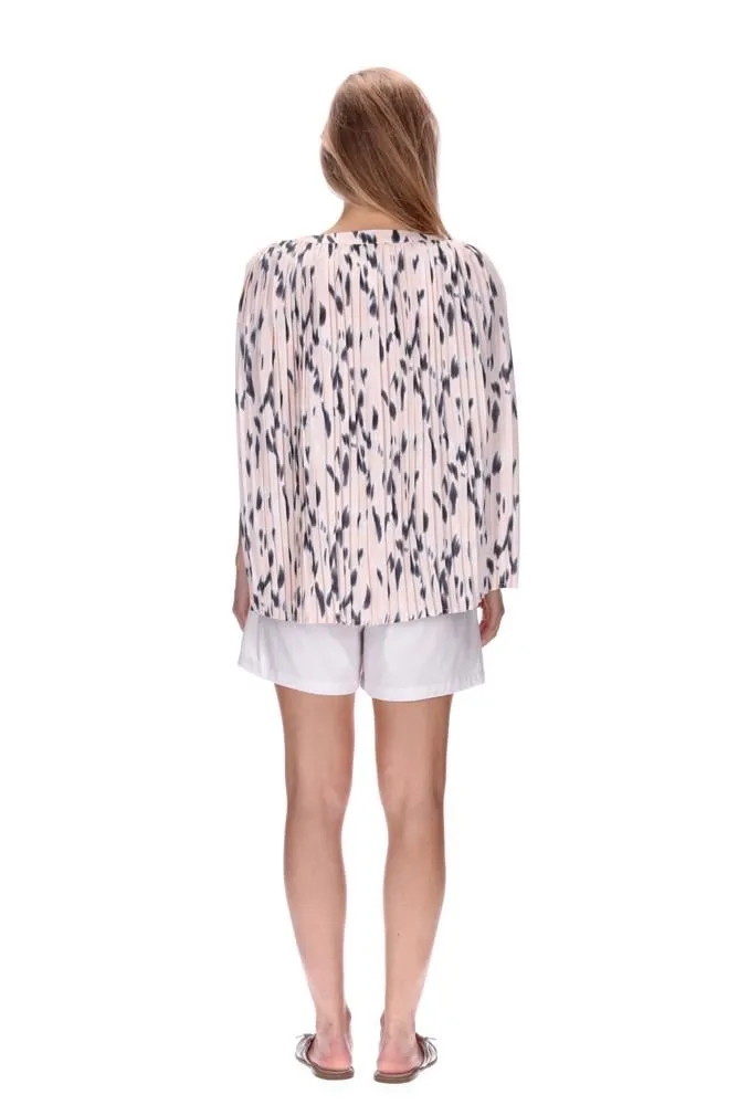 AMAYA (BN) "Hattie" top - Blush print! 10