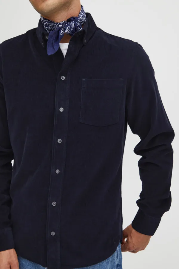 ANTON LONG SLEEVE BABY CORD SHIRT