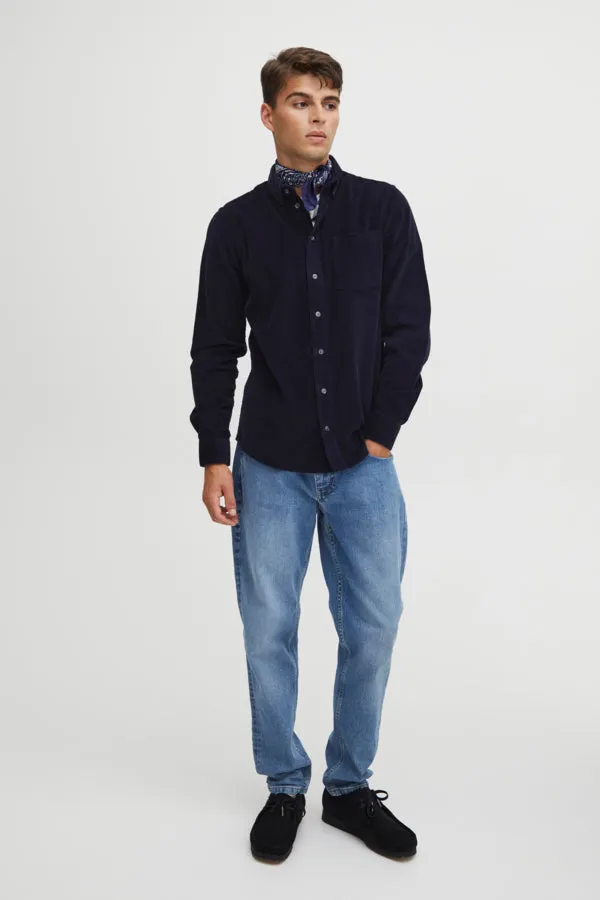 ANTON LONG SLEEVE BABY CORD SHIRT