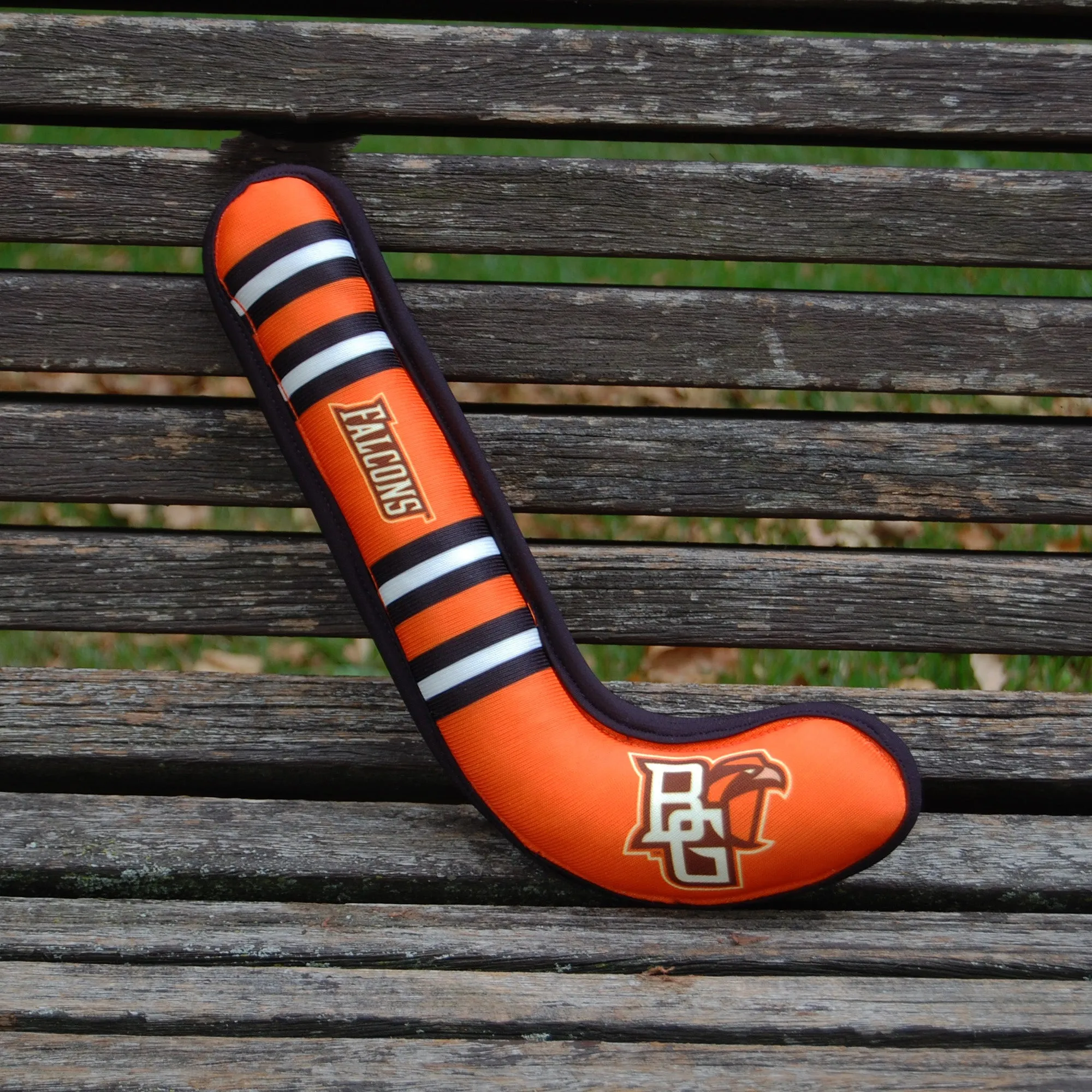 BG Falcons Hockey Stick Dog Toy