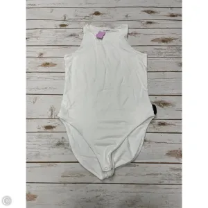 Bodysuit By Old Navy In White, Size: L