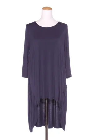 CALI&CO (BN Navy hi low drape tunic! 14
