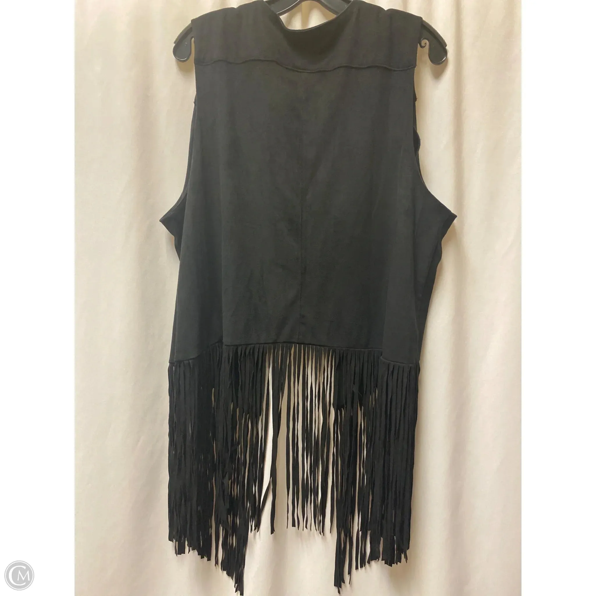 Cardigan By Cato In Black, Size: 1x