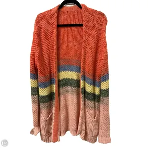 Cardigan By Clothes Mentor In Multi-colored, Size: Osfm