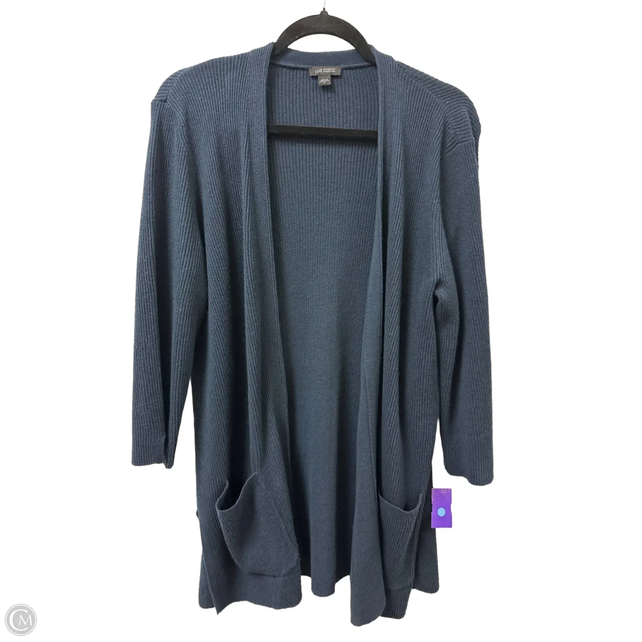 Cardigan By J. Jill In Navy, Size: M
