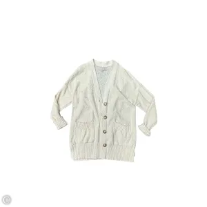 Cardigan By Loft In Cream, Size: M