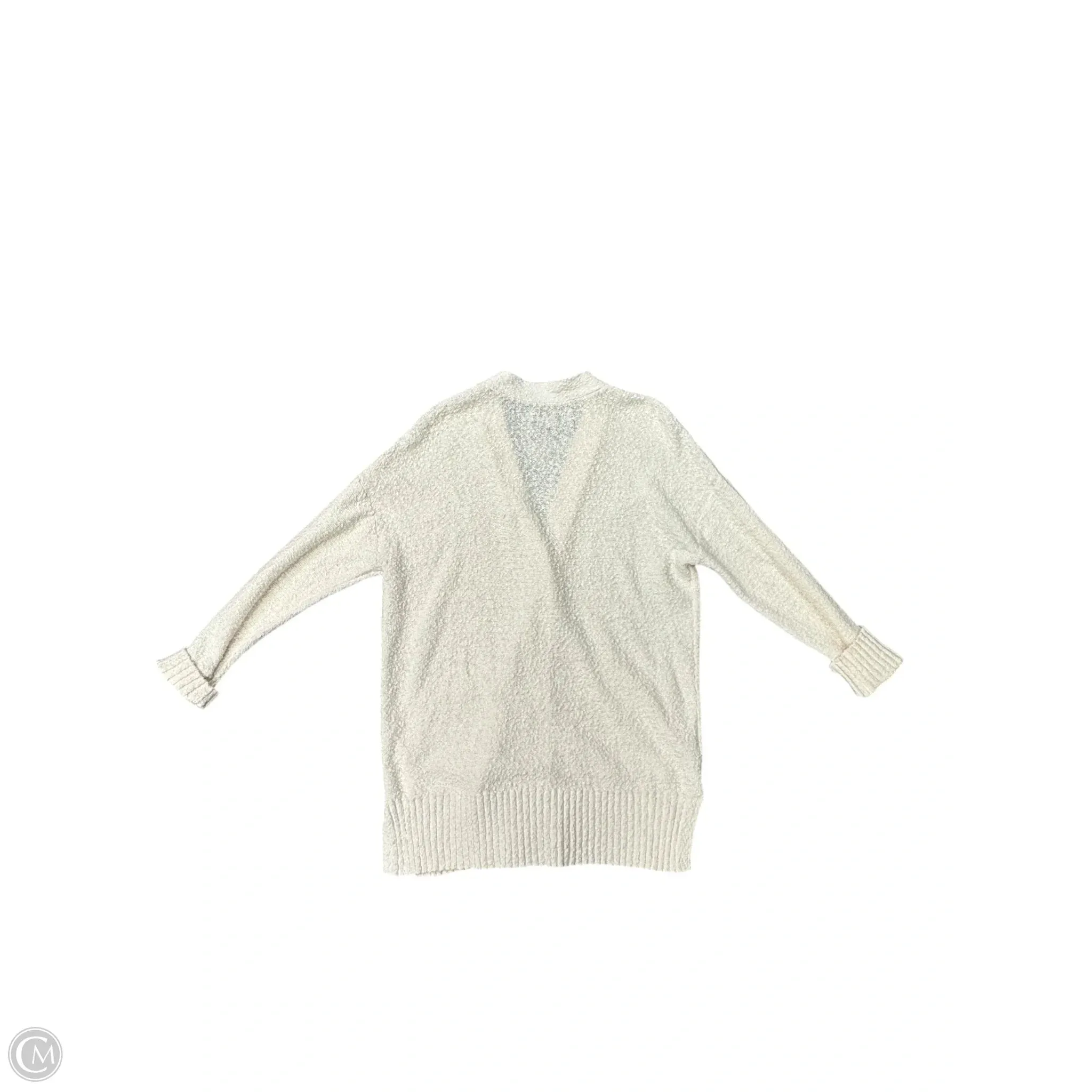 Cardigan By Loft In Cream, Size: M