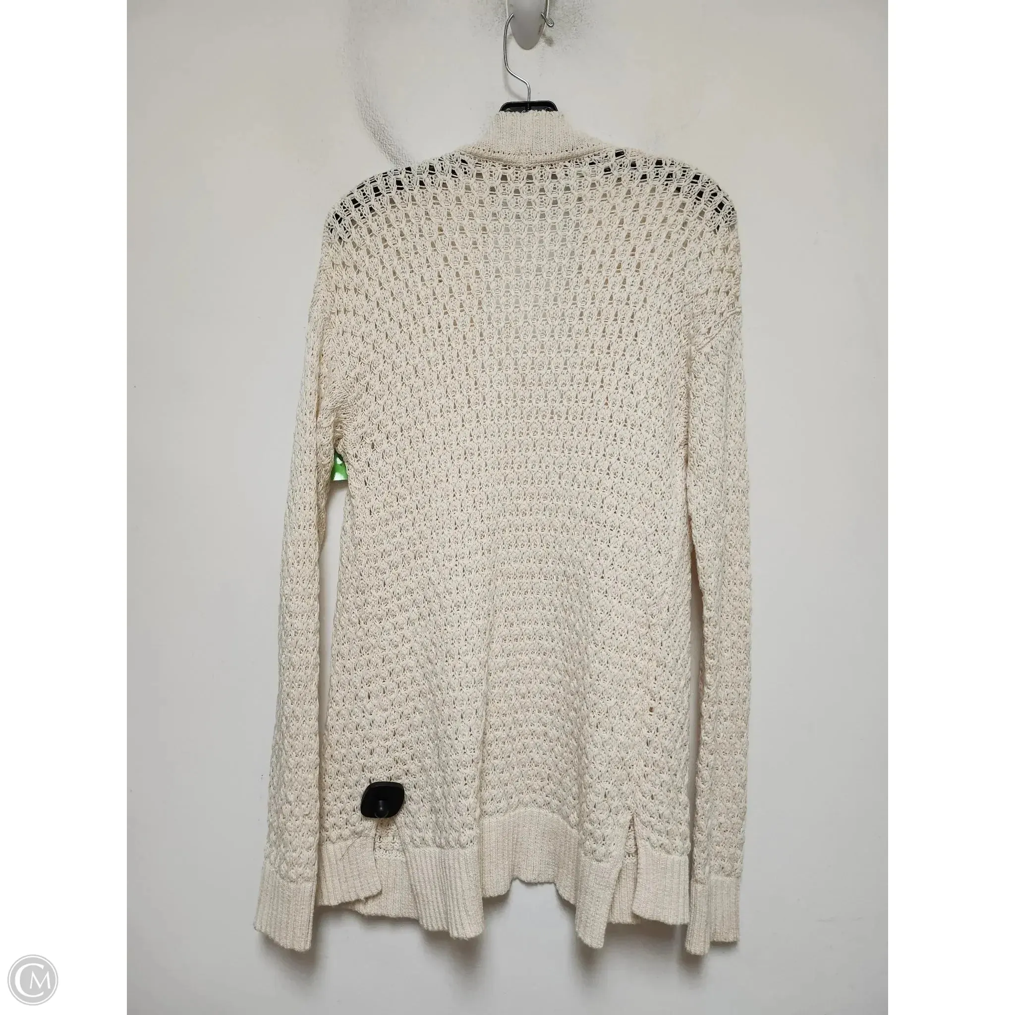 Cardigan By Loft In Cream, Size: M