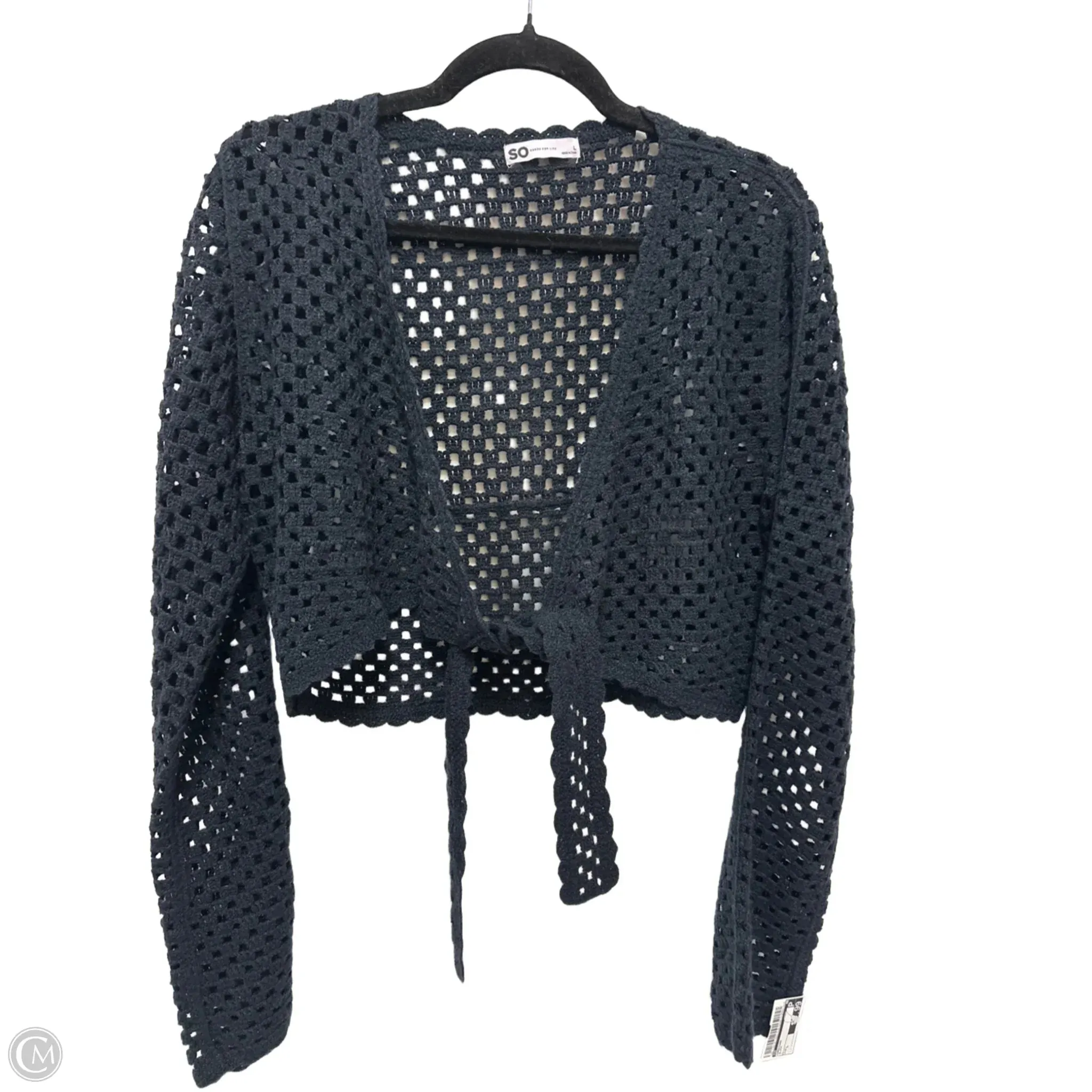 Cardigan By So In Black, Size: L