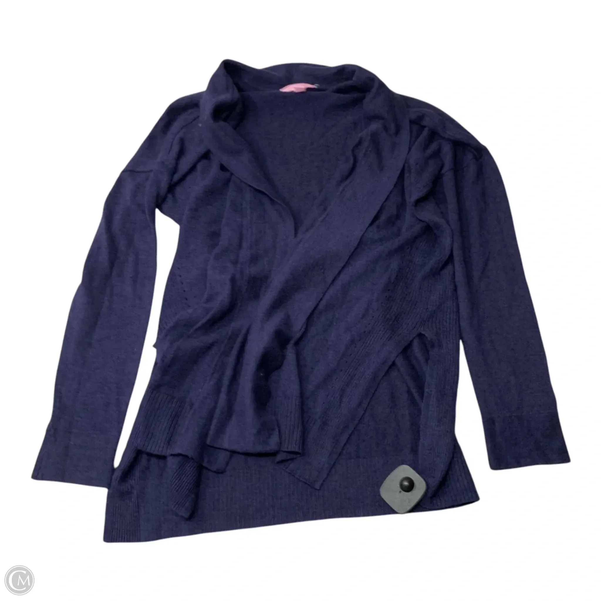 Cardigan Designer By Lilly Pulitzer In Navy, Size: S