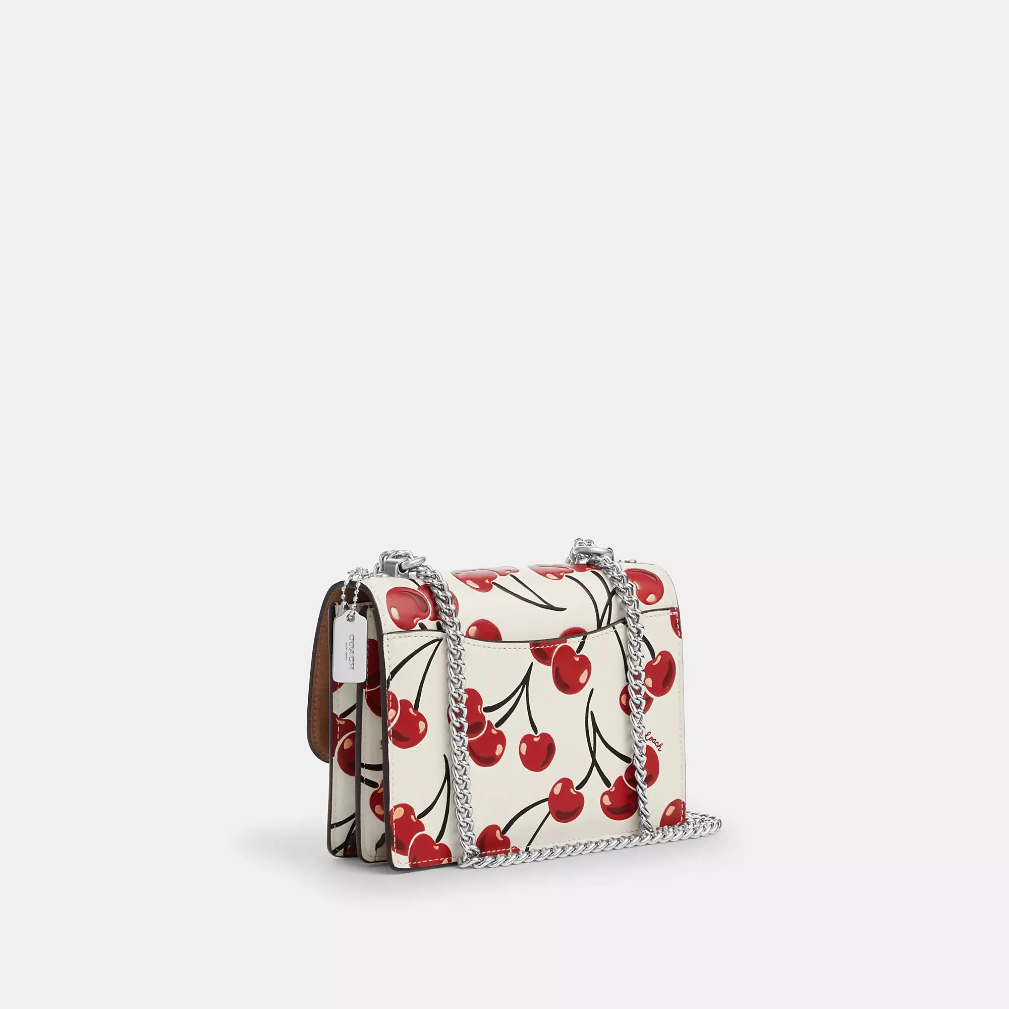 Coach Outlet Mini Klare Crossbody Bag With Cherry Print