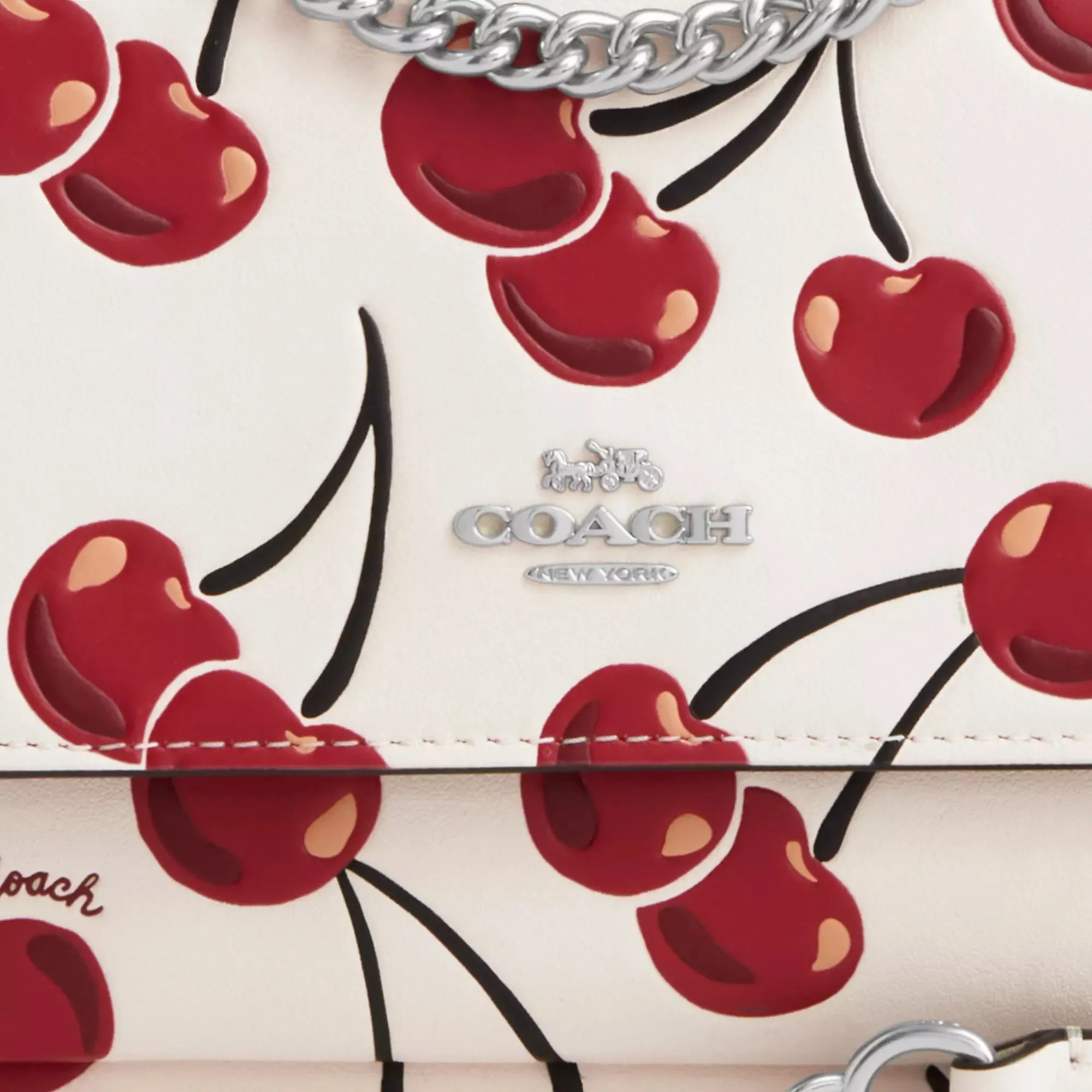 Coach Outlet Mini Klare Crossbody Bag With Cherry Print