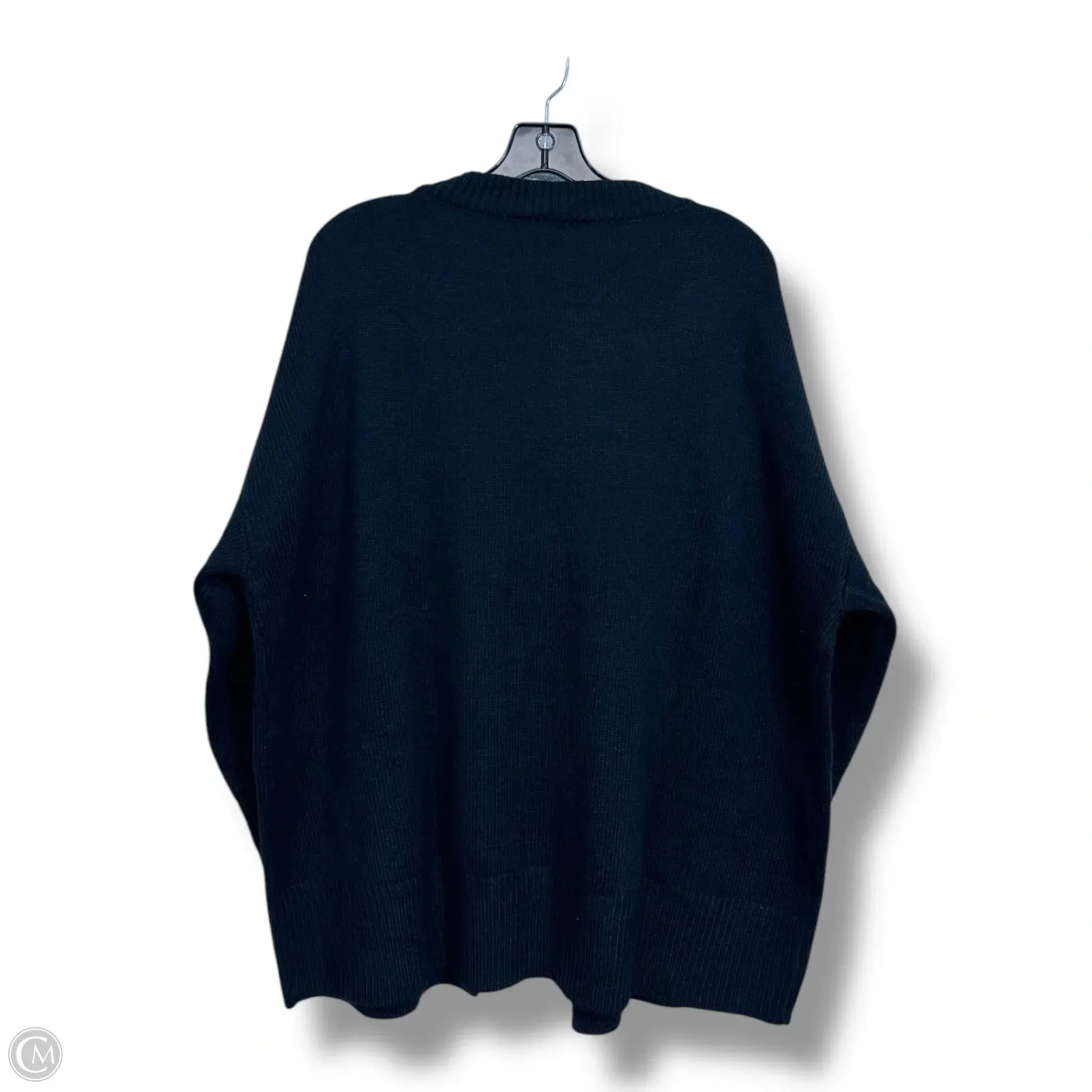 Daisy Cardigan By Cme In Black, Size: 2x