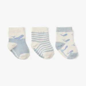 Elegant Baby Ocean Adventure Non Slip Baby Socks 3 Pack