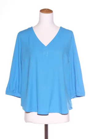 EMERGE - Sky blue linen blend top! 16