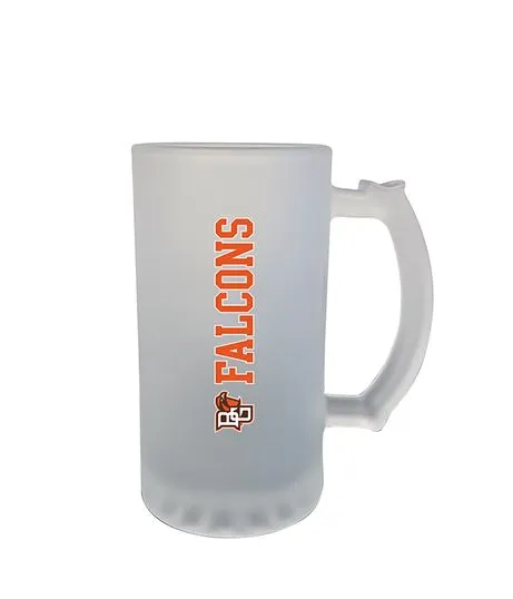 Falcons 16oz Frosted Glass Mug