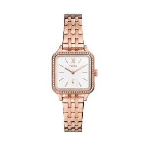 Fossil Women's Colleen Three-Hand, Rose Gold-Tone Stainless Steel Watch