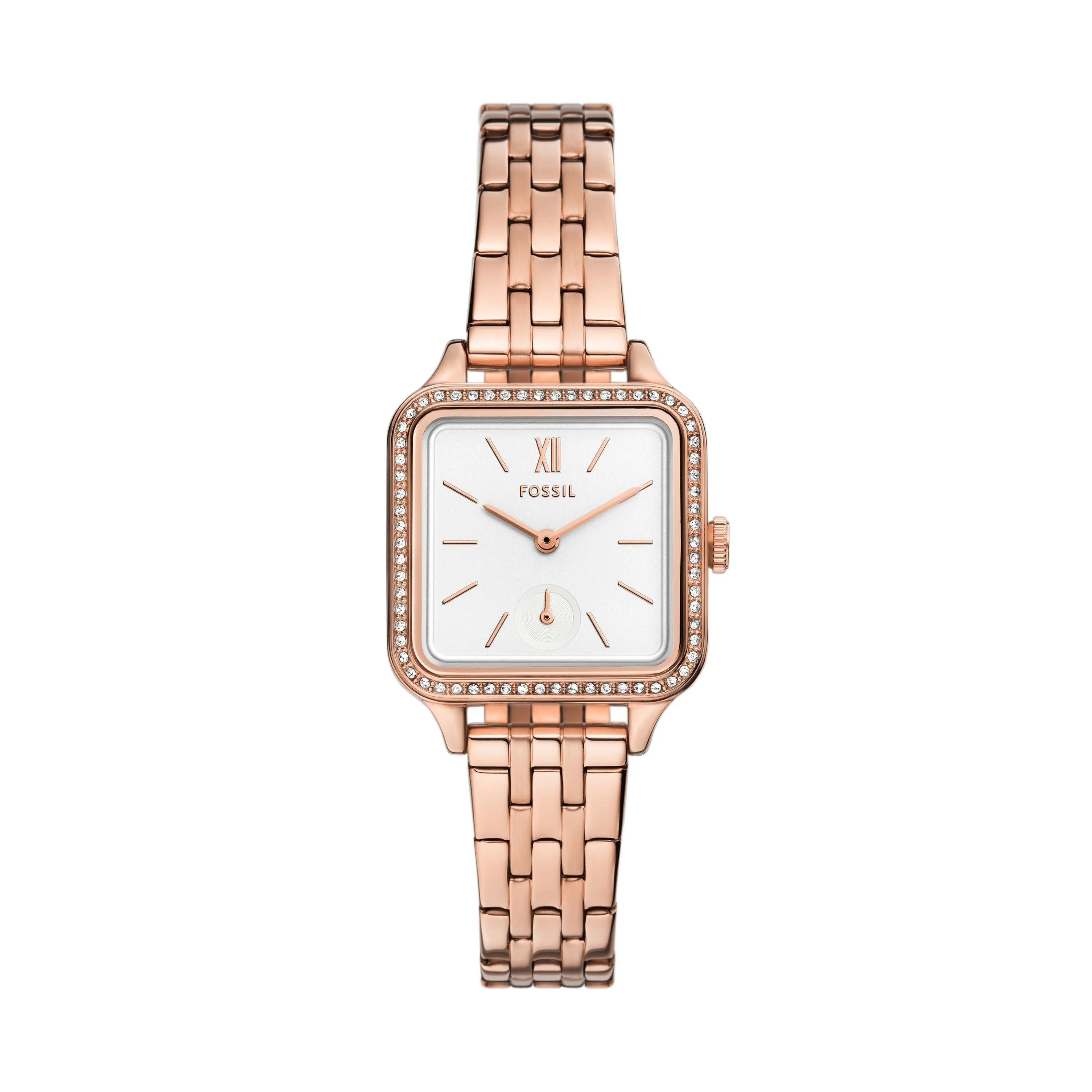Fossil Women's Colleen Three-Hand, Rose Gold-Tone Stainless Steel Watch