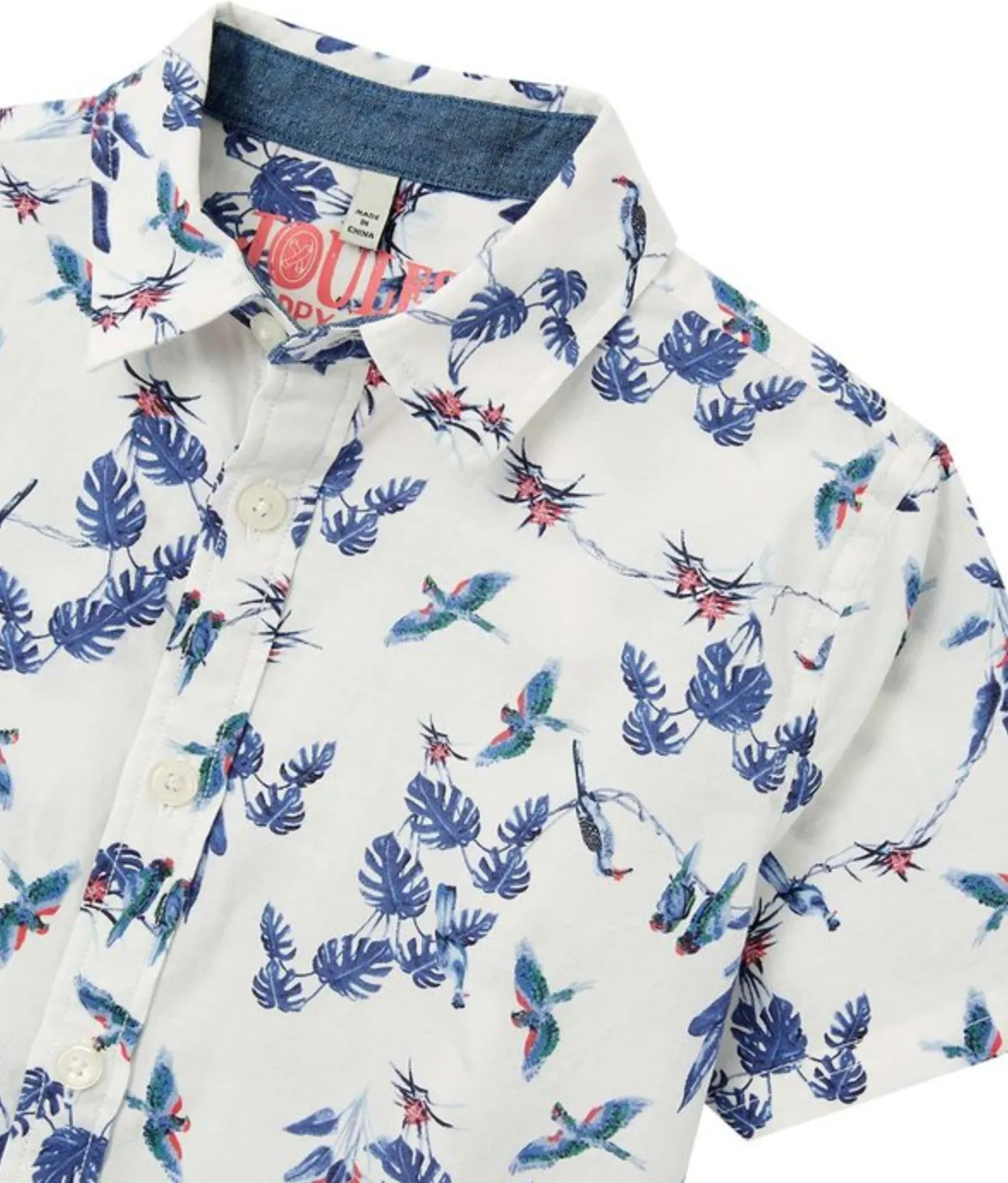 Joules Boys' Lloyd Jungle Shirt