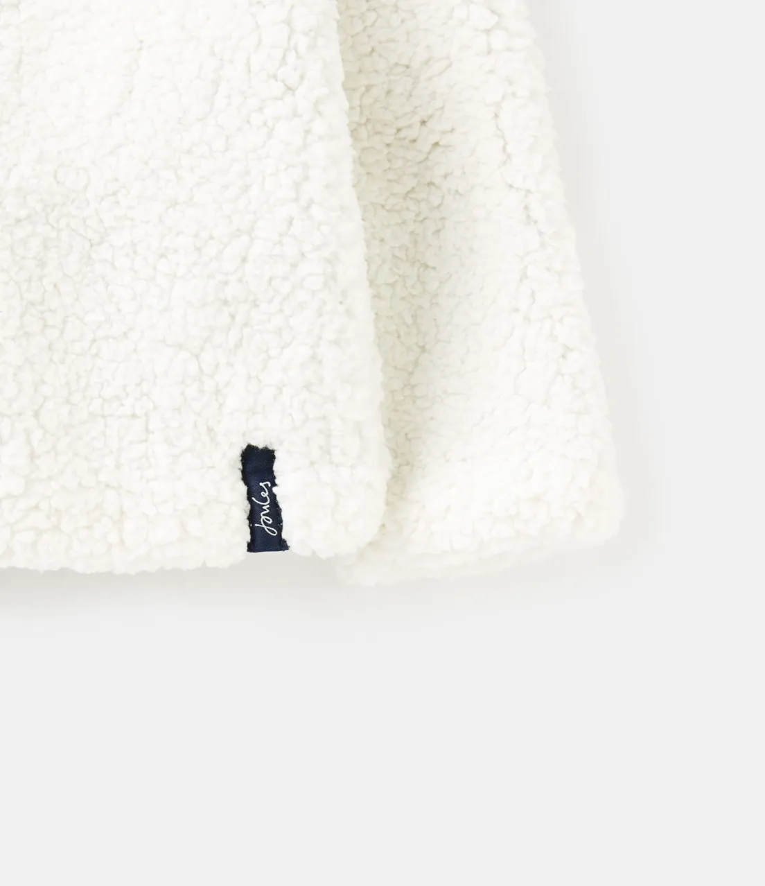 Joules Infant Cuddle Bear Coat - White
