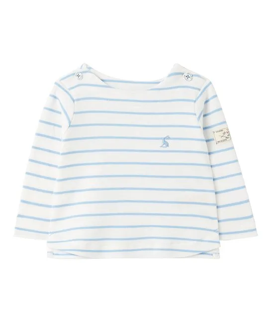 Joules Infant Harbour Jersey Top - Blue Stripe