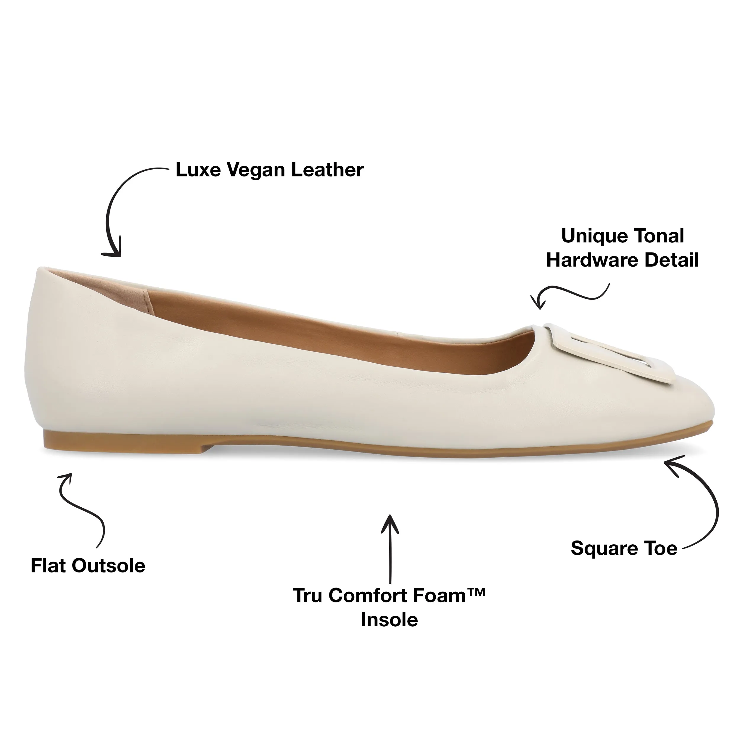 Journee Collection Women's Tru Comfort Foam Zimia Flats