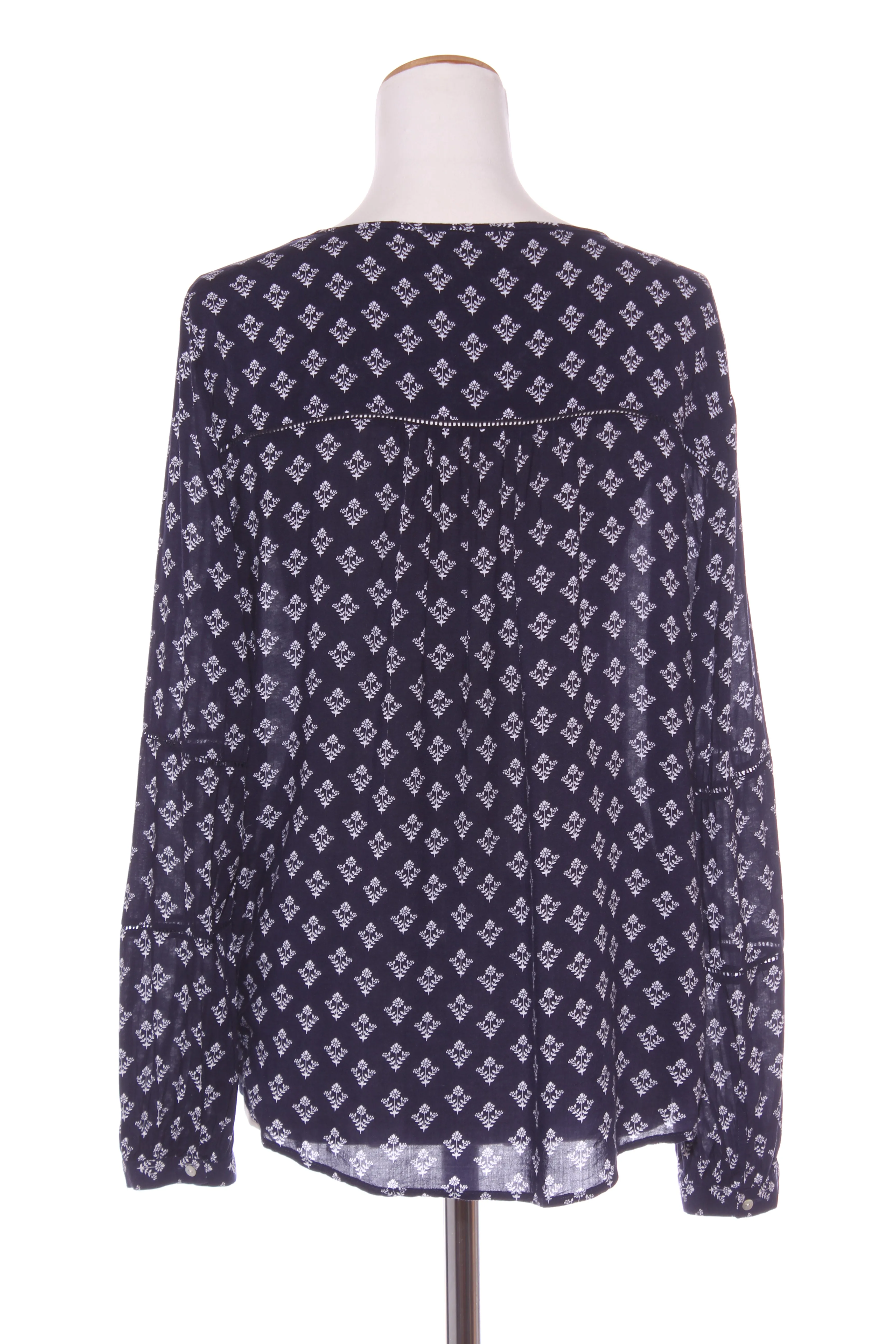 JUST JEANS - Navy floral print viscose blouse! 14