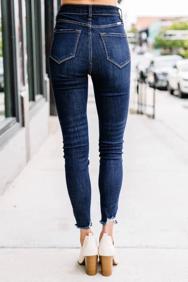KANCAN - High waist raw hem jeans! 11/29