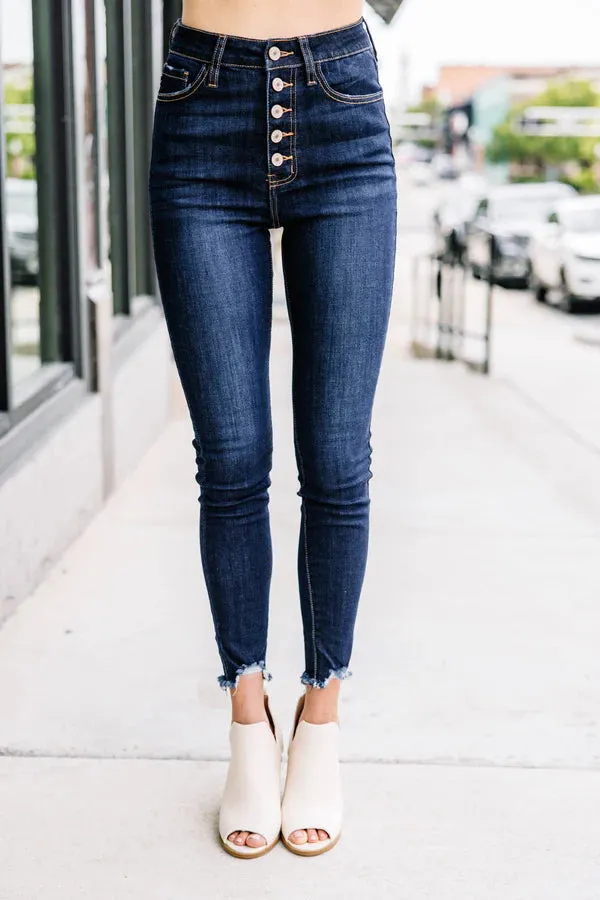 KANCAN - High waist raw hem jeans! 11/29