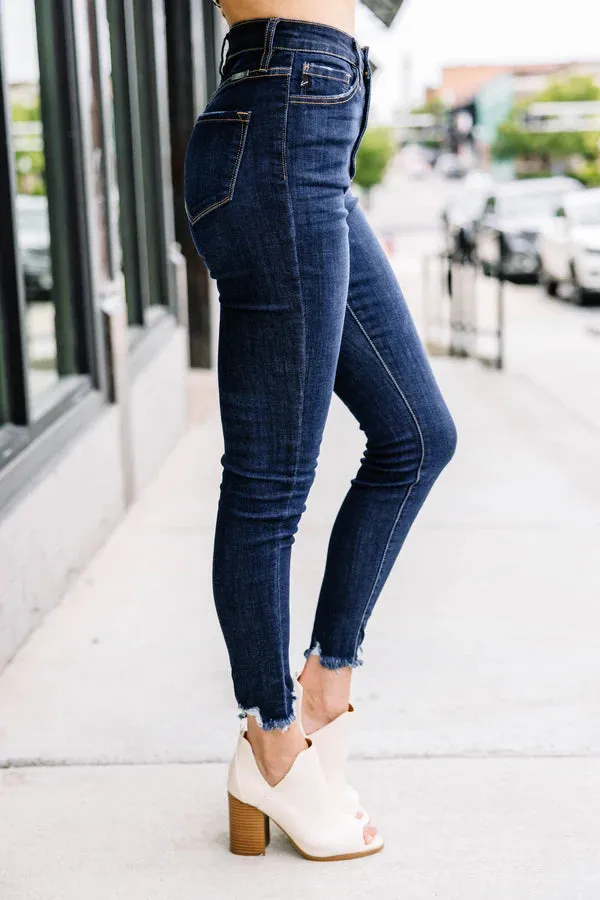 KANCAN - High waist raw hem jeans! 11/29