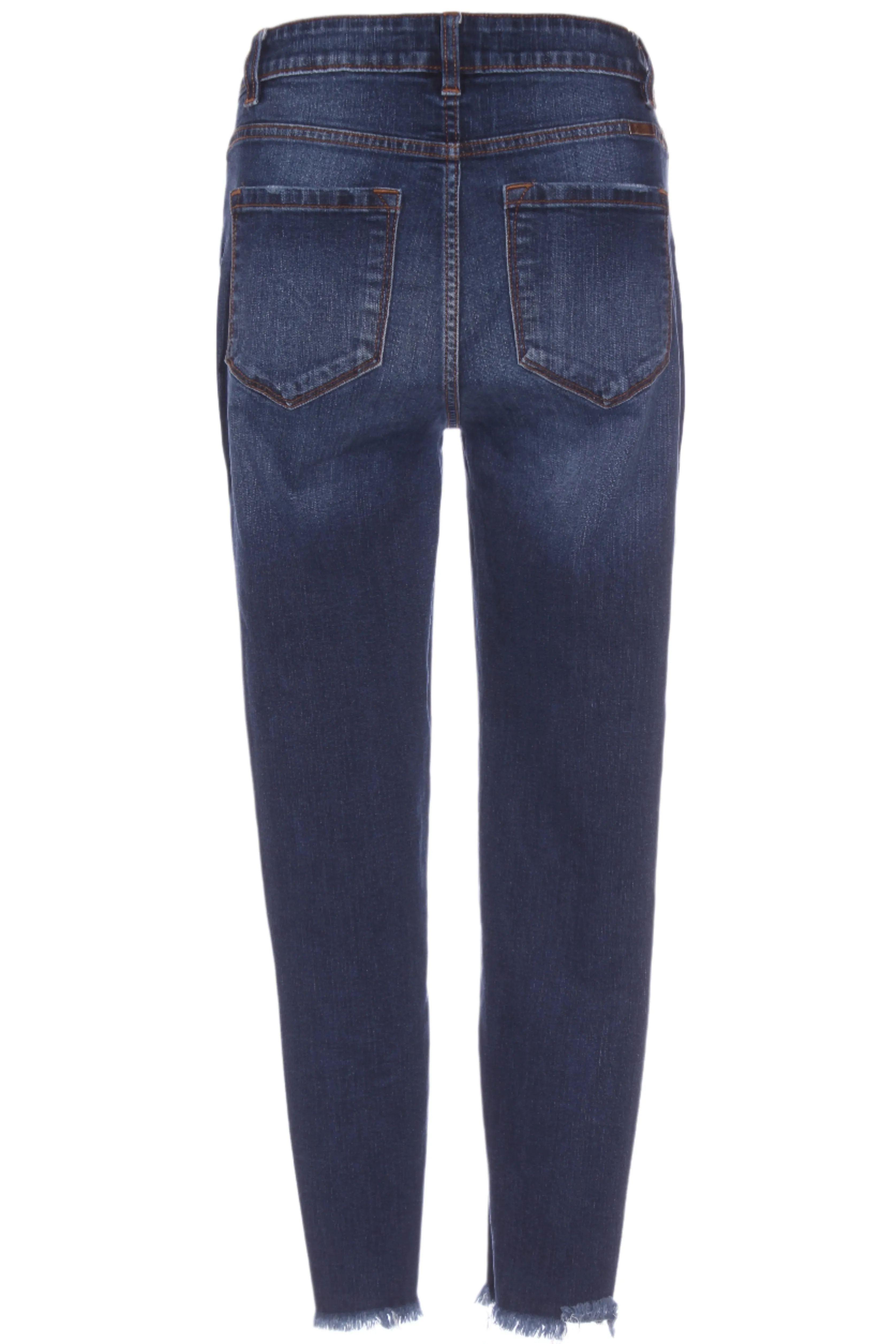 KANCAN - High waist raw hem jeans! 11/29