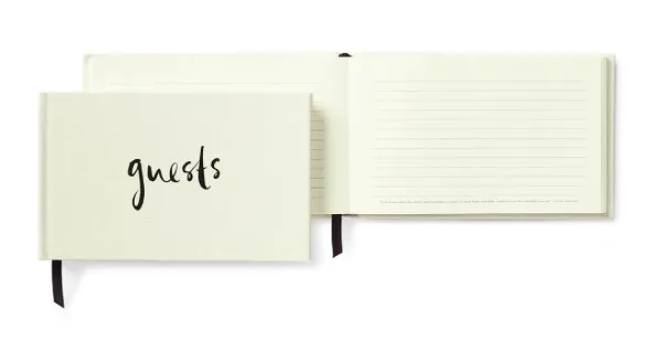 Kate Spade Guest Book- Well Wishes