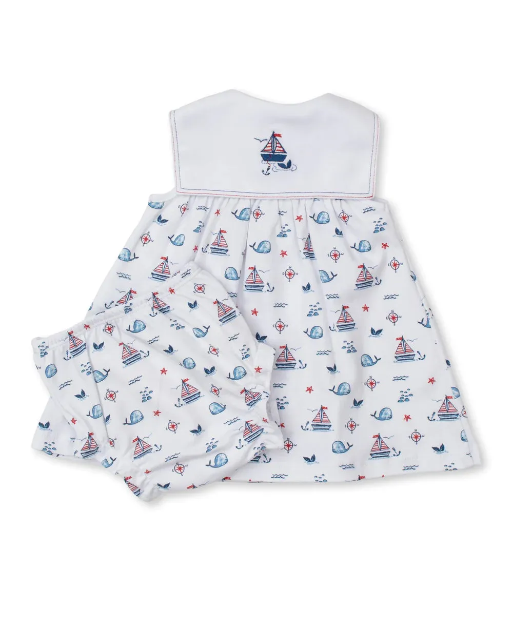 Kissy Kissy Baby Dress Set - Sails n Whales
