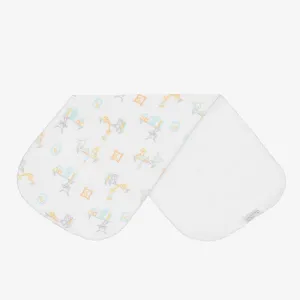 Kissy Kissy Cotton Toy Shelf Treasures Burp Cloth