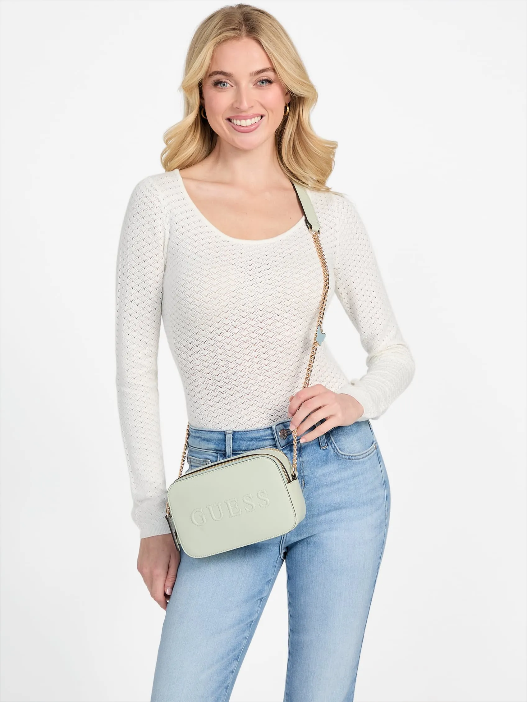 Lilly Ann Double-Zip Crossbody