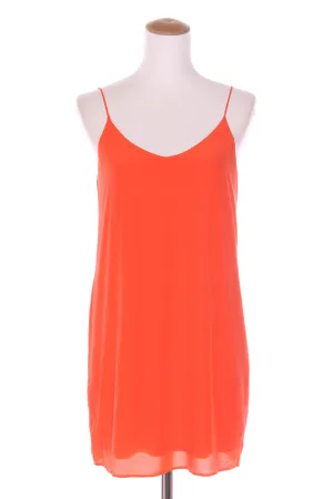 MAX - Orange silk slip dress! 10