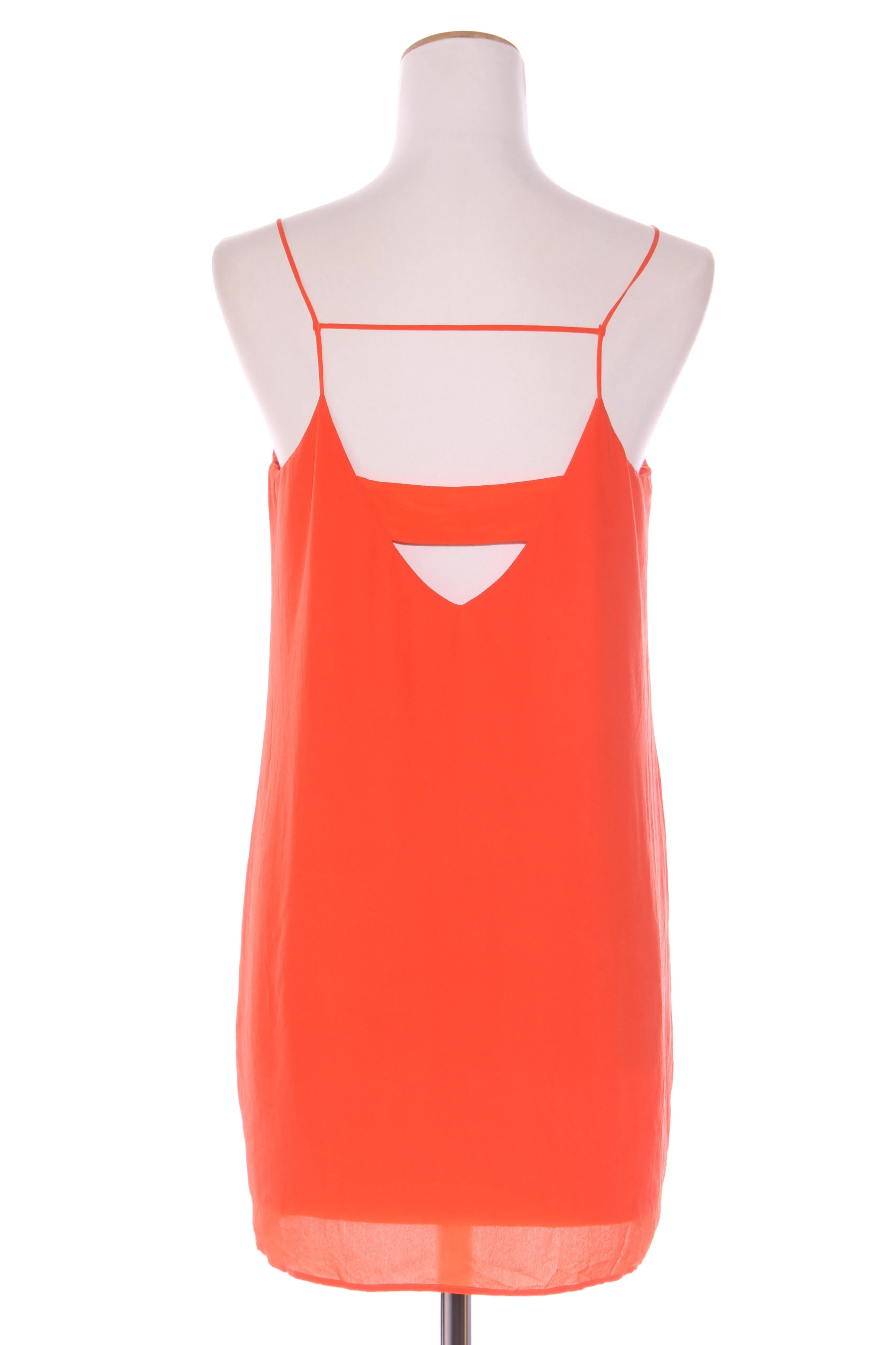MAX - Orange silk slip dress! 10