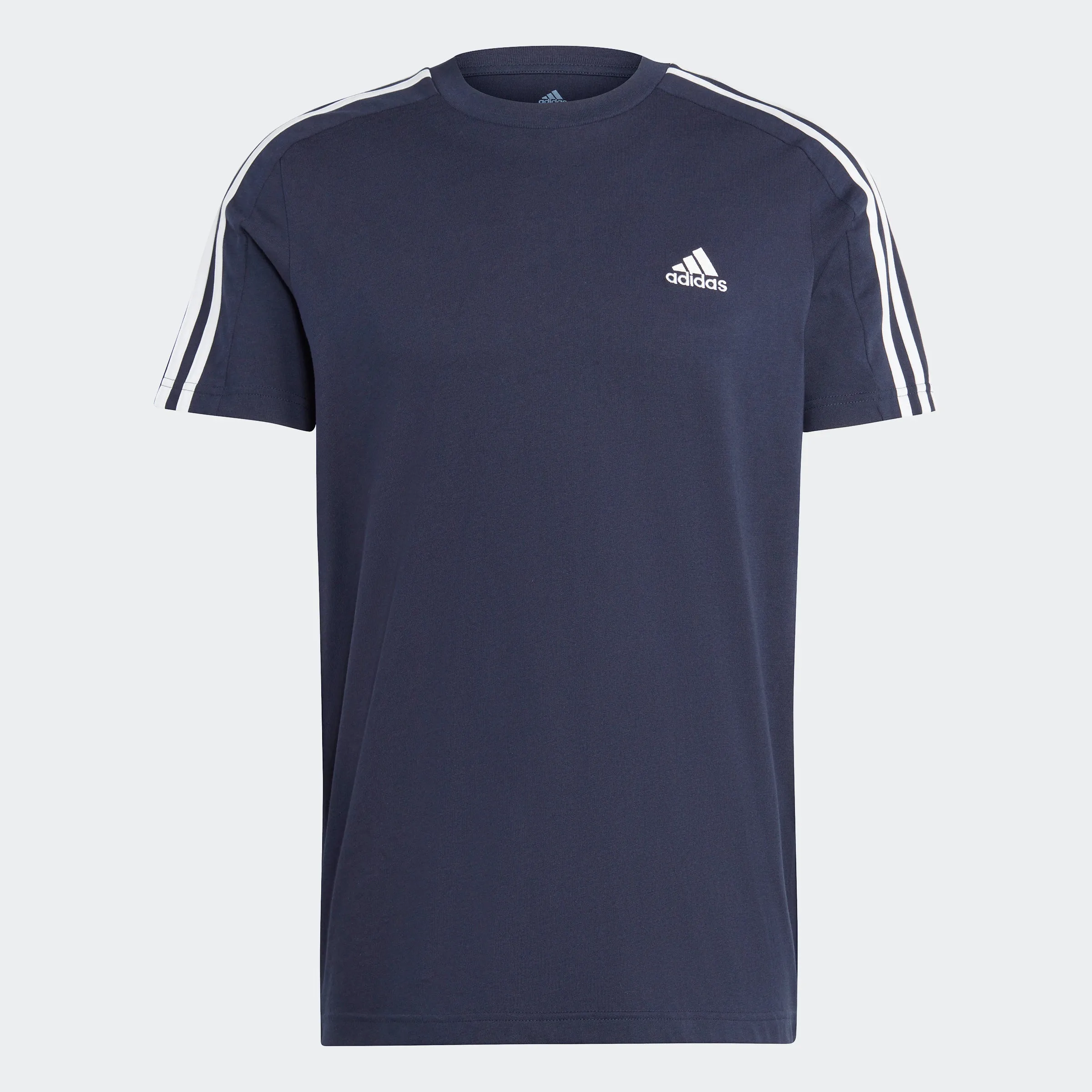 Men's adidas Essentials Single Jersey 3-Stripes Tee