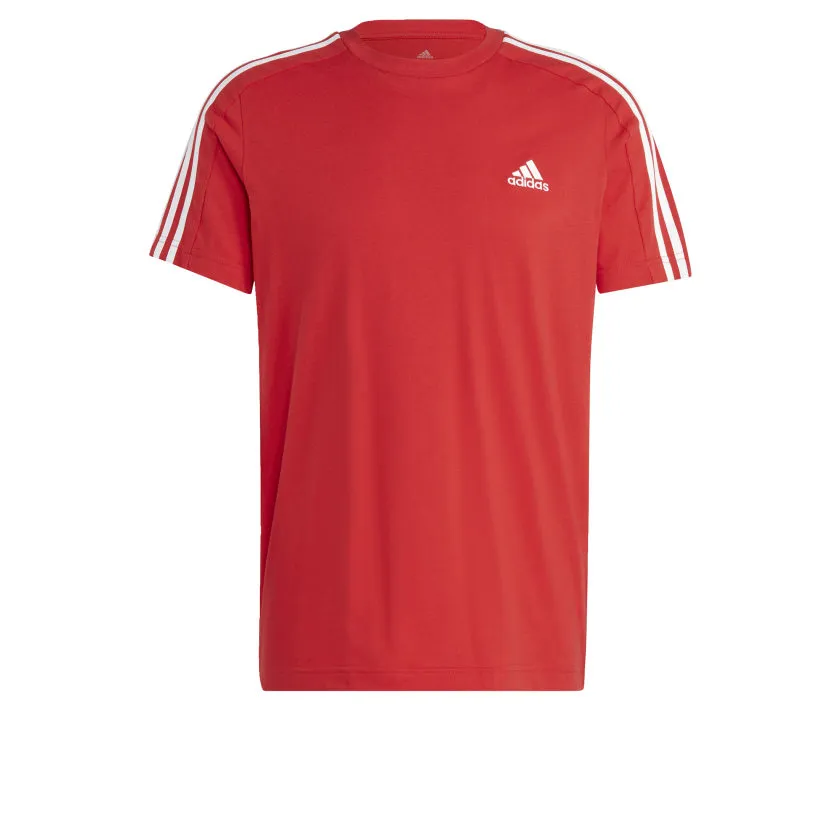Men's adidas Essentials Single Jersey 3-Stripes Tee