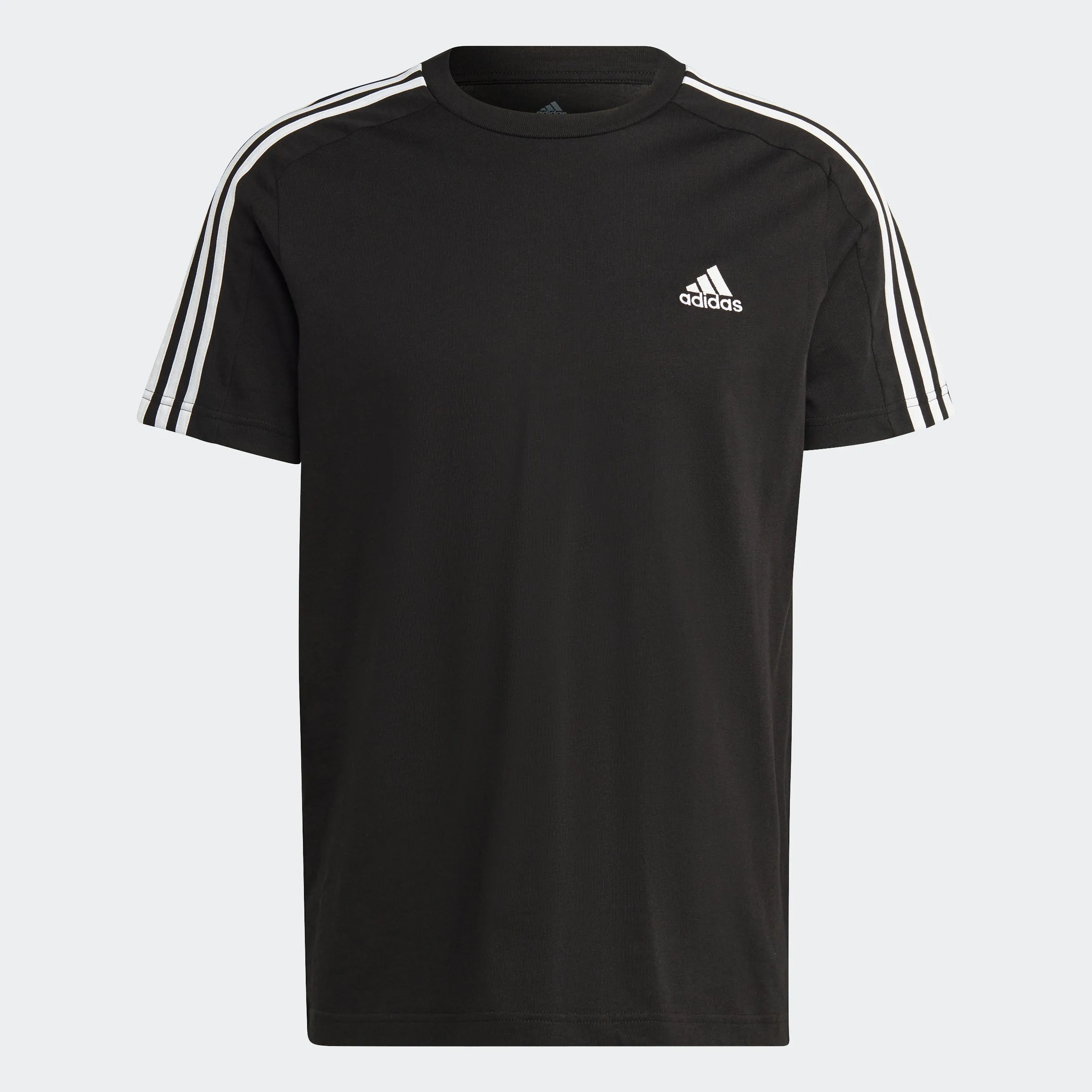 Men's adidas Essentials Single Jersey 3-Stripes Tee