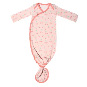 Newborn Knotted Gown Cheery