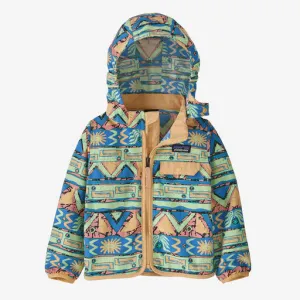 Patagonia Baby Baggies Jacket - High Hopes Geo: Salamander Green