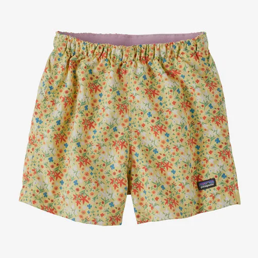 Patagonia Baby Baggies Shorts - Little Isla: Milled Yellow