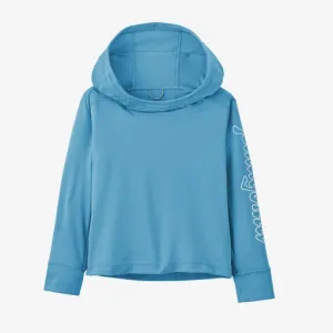 Patagonia Baby Capilene Silkweight UPF Hoody - Fitz Script: Lago Blue