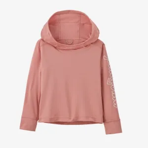 Patagonia Baby Capilene Silkweight UPF Hoody - Fitz Script: Sunfade Pink