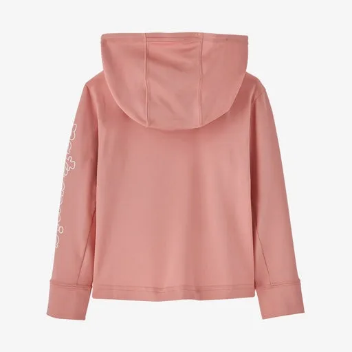 Patagonia Baby Capilene Silkweight UPF Hoody - Fitz Script: Sunfade Pink