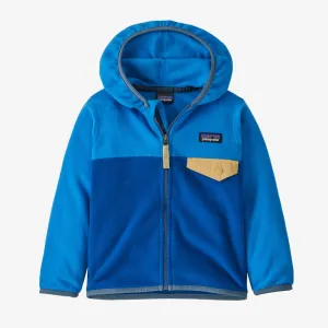 Patagonia Baby Micro D Snap-T Fleece Jacket - Endless Blue w/Vessel Blue