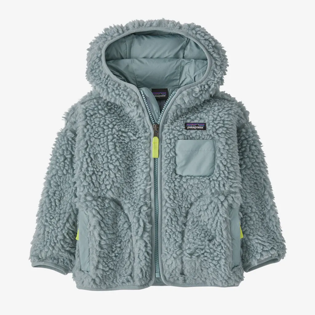 Patagonia Baby Retro-X Fleece Hoody - Thermal Blue